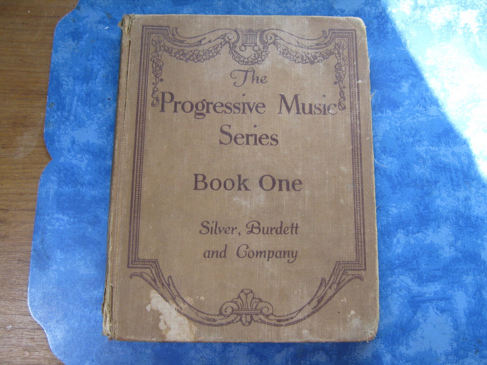 THE PROGRESSIVE MUSIC SERIES Book One HC 1920 Silver, Burdett