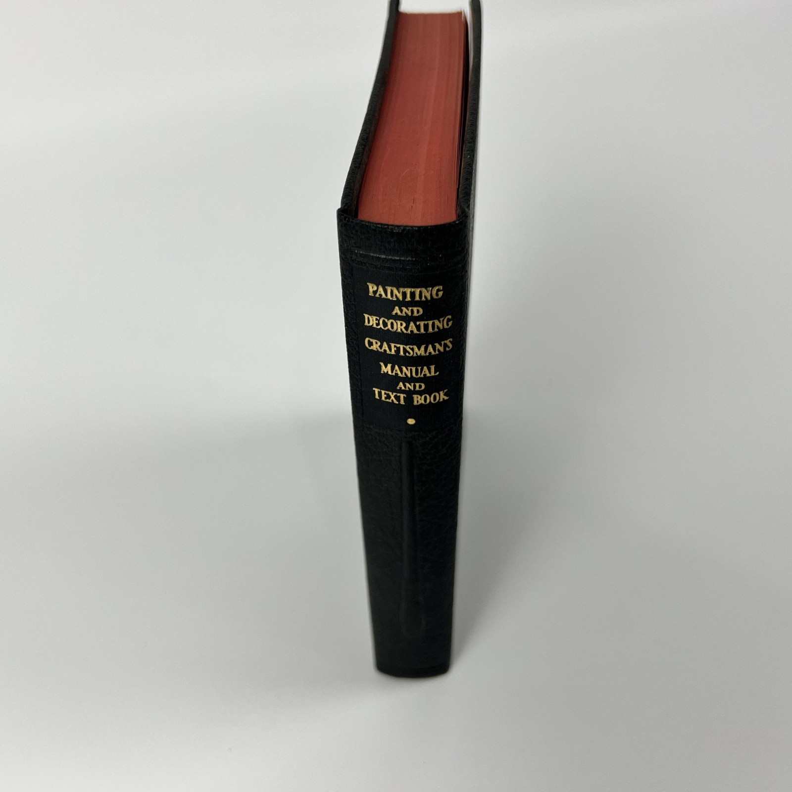 1949 Audel Painting And Decorating Craftsmans Manual Text Book Black Hardcover