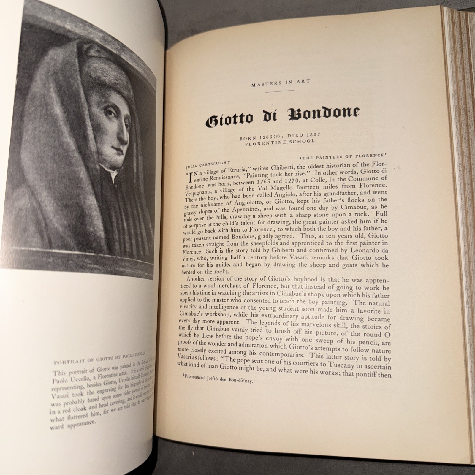 Masters in Art Antique Book illustrated Phidas Hans Holbein Hooch Giotto