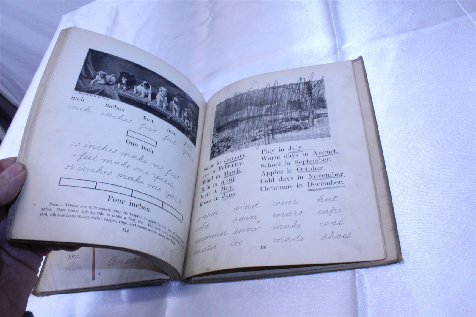 The Baldwin Primer Hardcover School Study Book CW 1899