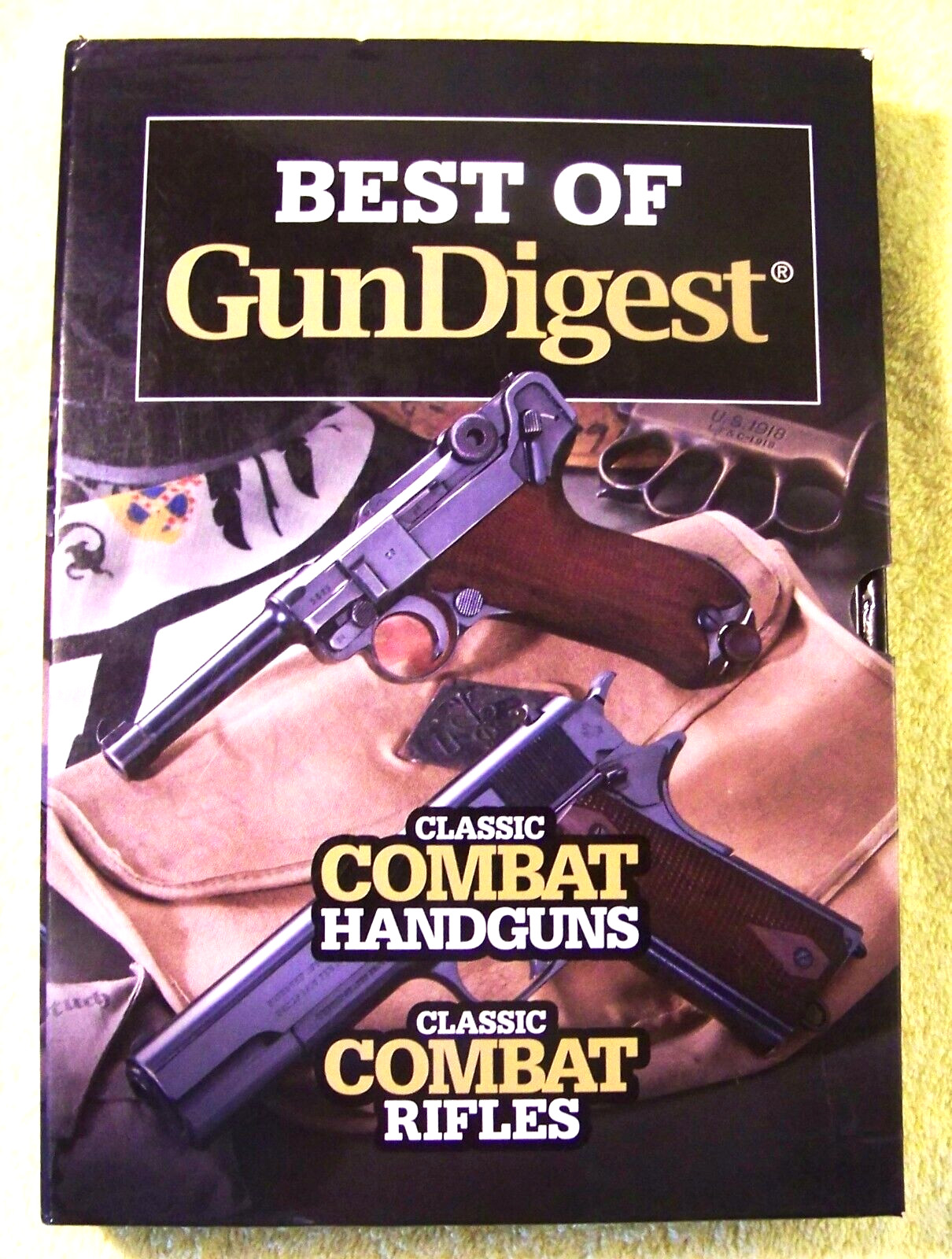 NEW: Best Of Gun Digest: (2-Book) Box Set: Classic Combat Handguns & Rifles