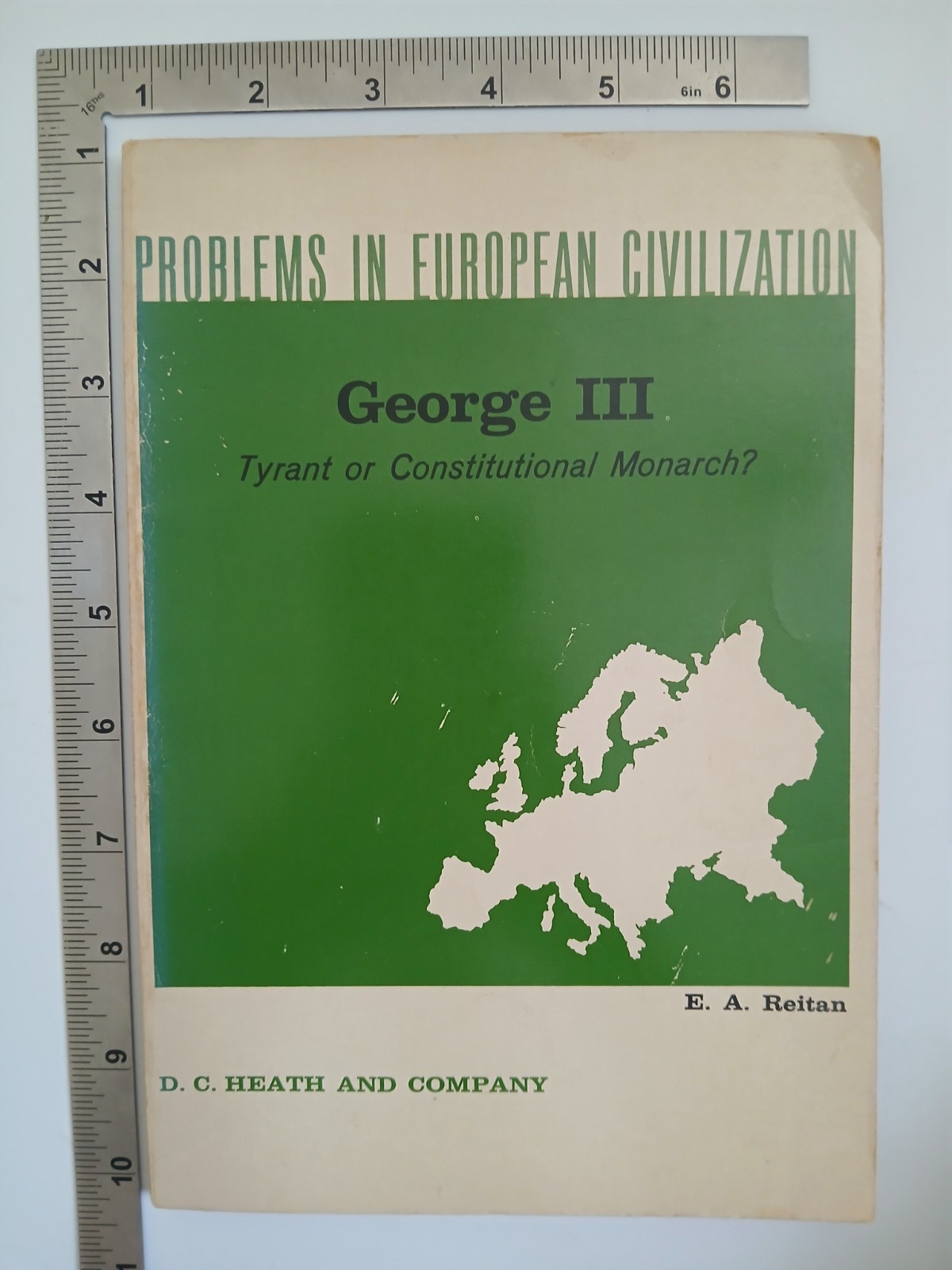 George III E A Reitan 1st 1964 Paperback D C Heath And Company