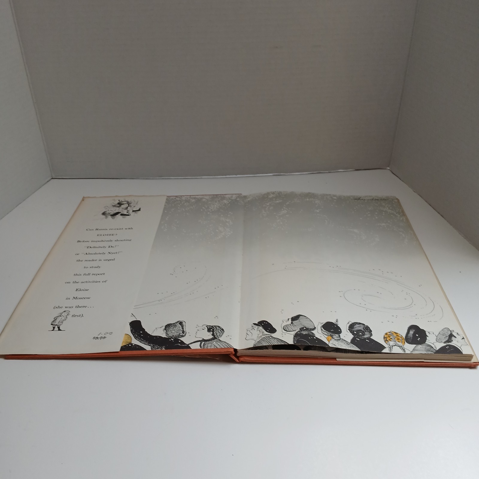 Eloise in Moscow Kay Thompson 1st Edition 1959 Vintage Childrens Book HC Russia