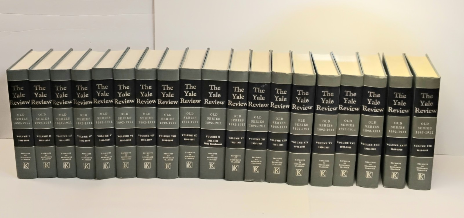The Yale Review: A Quarterly Journal Of History & Political Science, 1892-1911