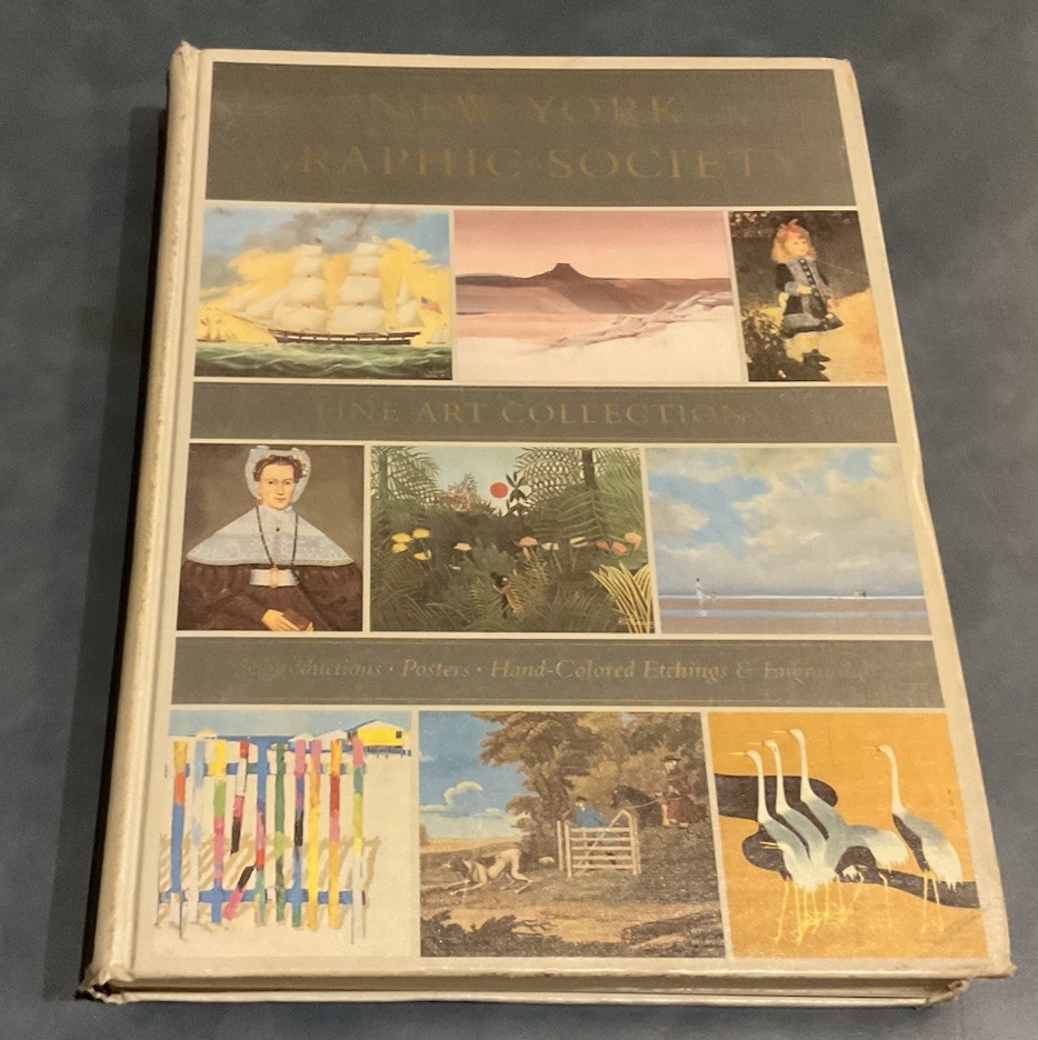 New York Graphic Society Fine Art Collections With Master Price List Book 1986