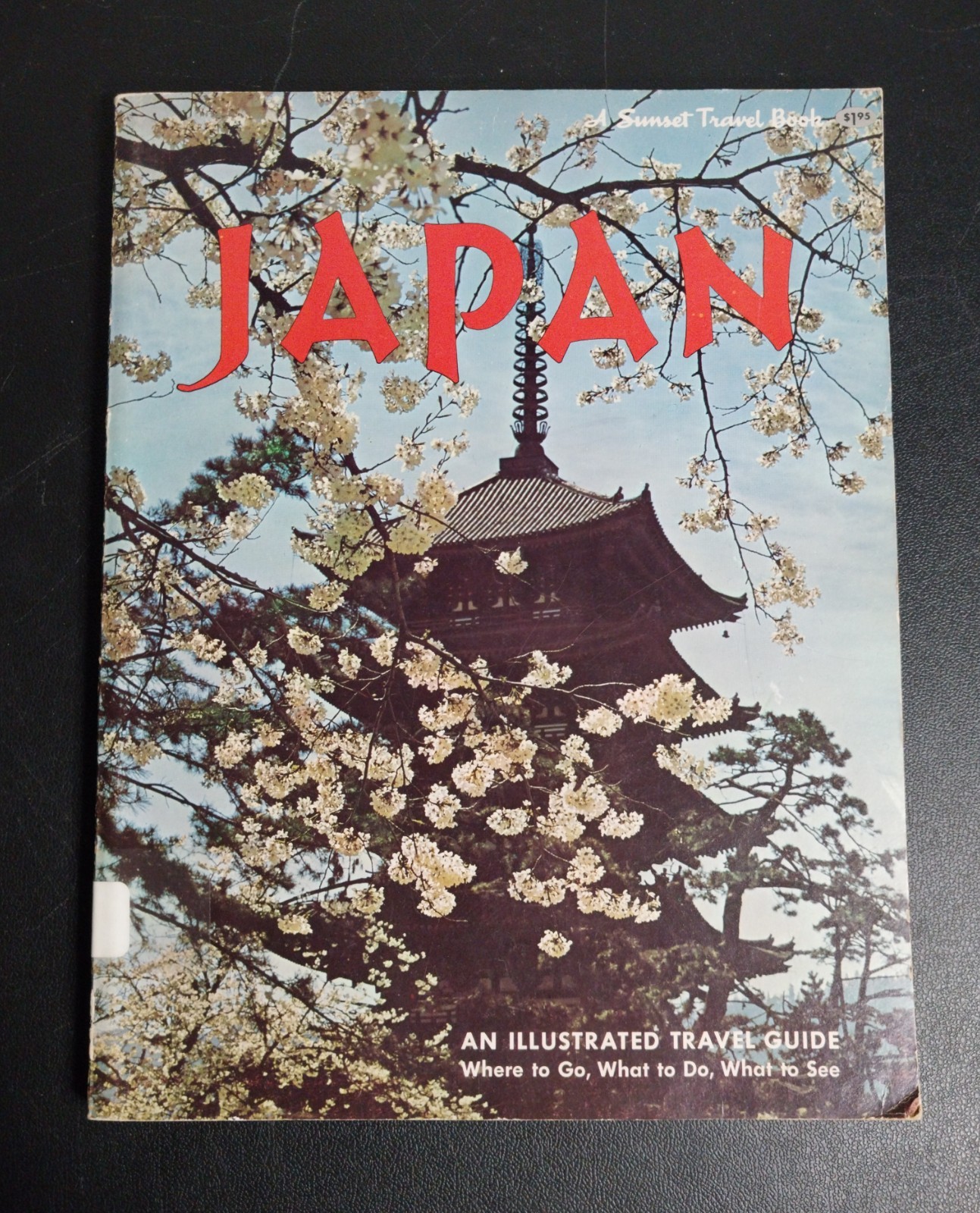 1964 Japan Illustrated Travel Guide Sunset Travel Books
