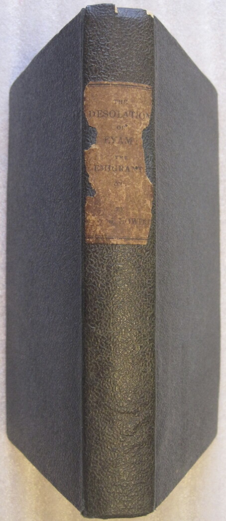 1827 1st Edition Desolation of Eyam – William & Mary Howitt – RARE!