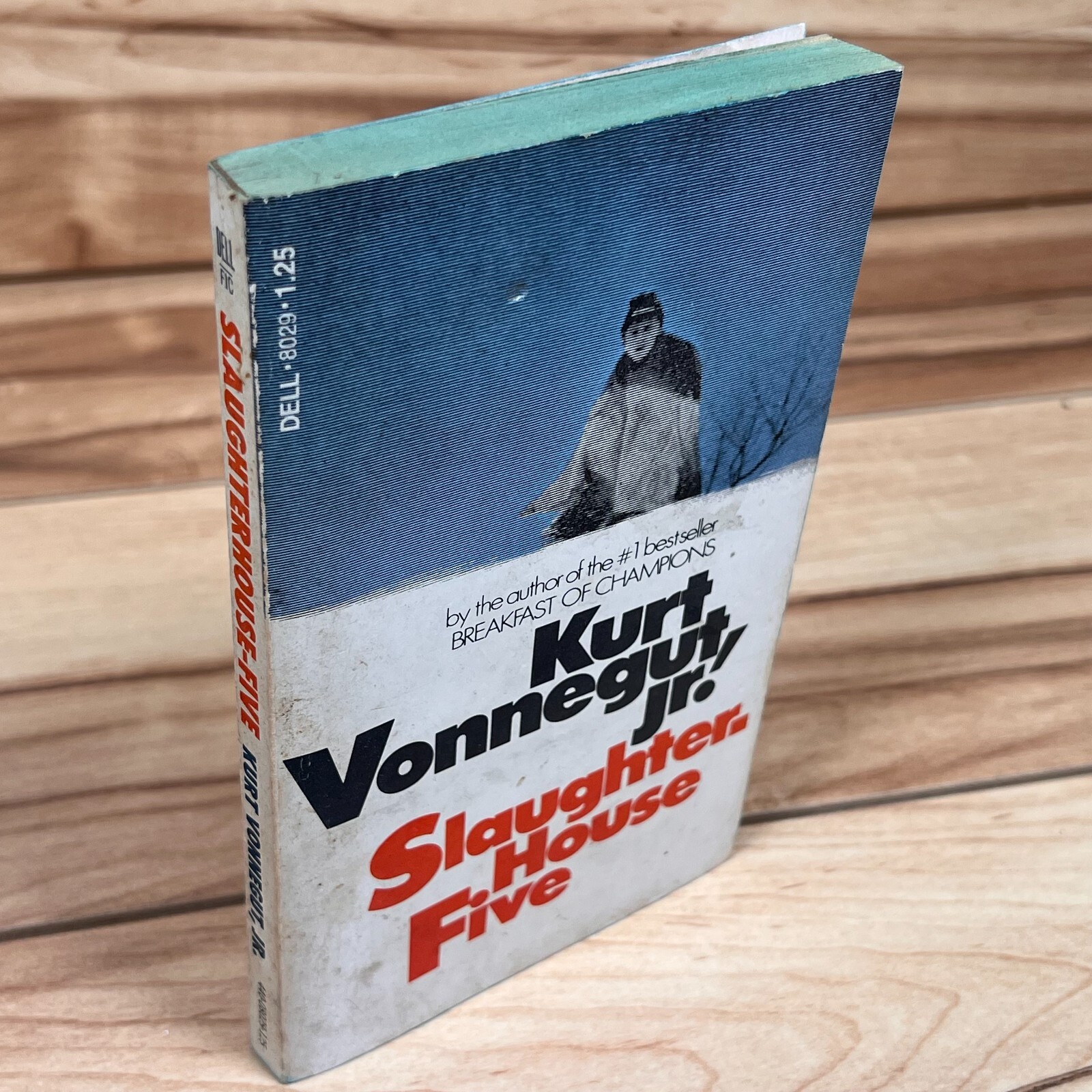 Slaughterhouse Five, Kurt Vonnegut Jr. PB VTG 1974 Dell 11th printing Blue Edge