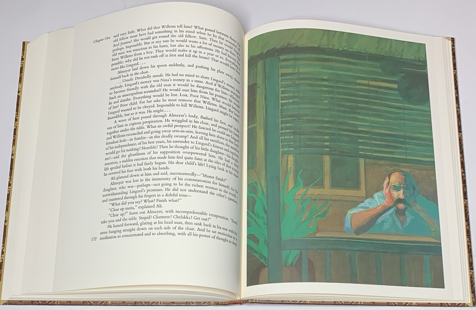 An Outcast Of The Islands Conrad #1807 Limited Editions Club Signed Illustrated