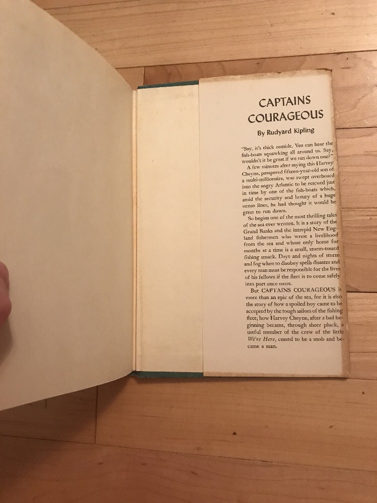 KIM By Rudyard Kipling (1901) Doubleday Hardcover w Jacket Unmarked VTG