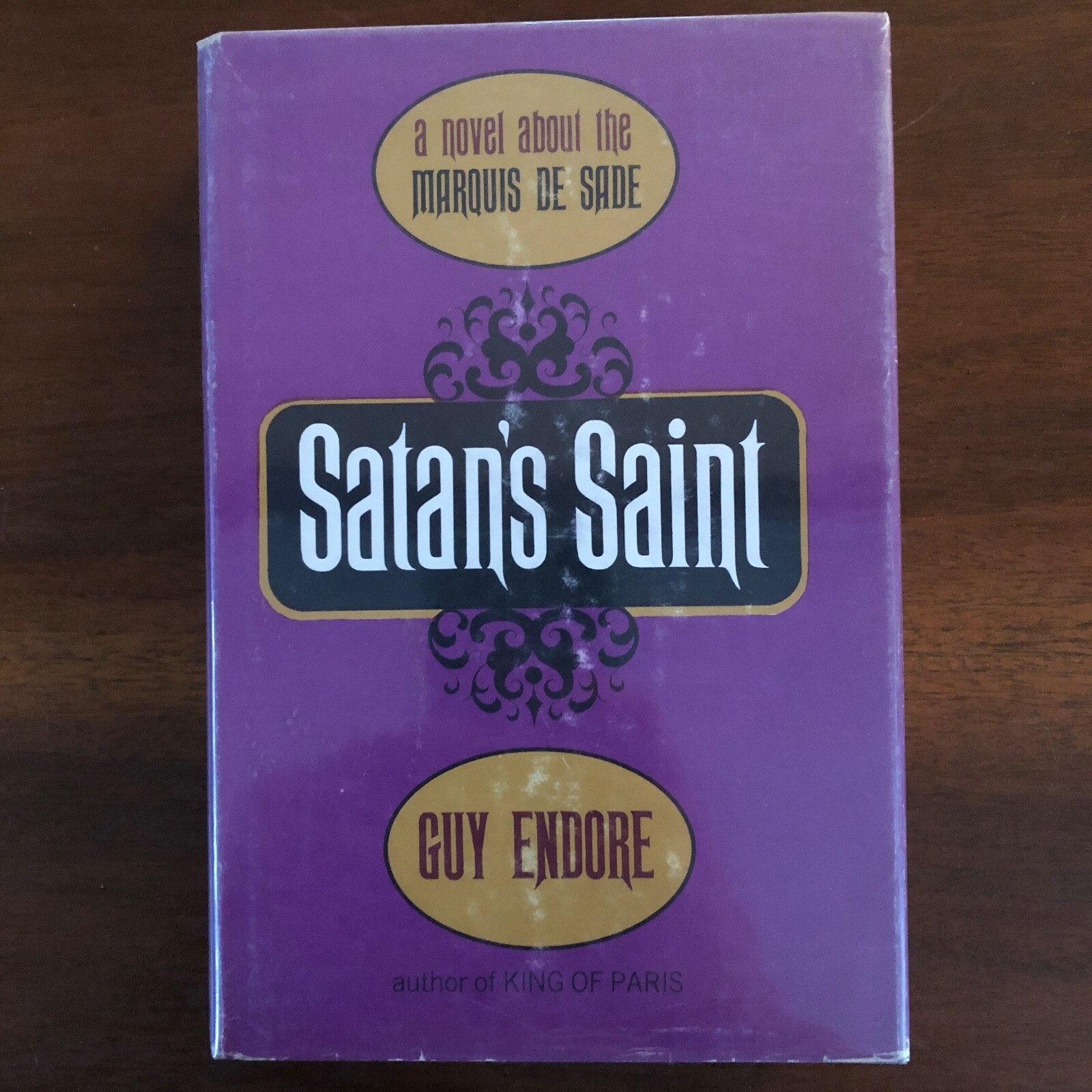 Satan’s Saint By Guy Endore 1965 First Edition hardcover SIGNED by author