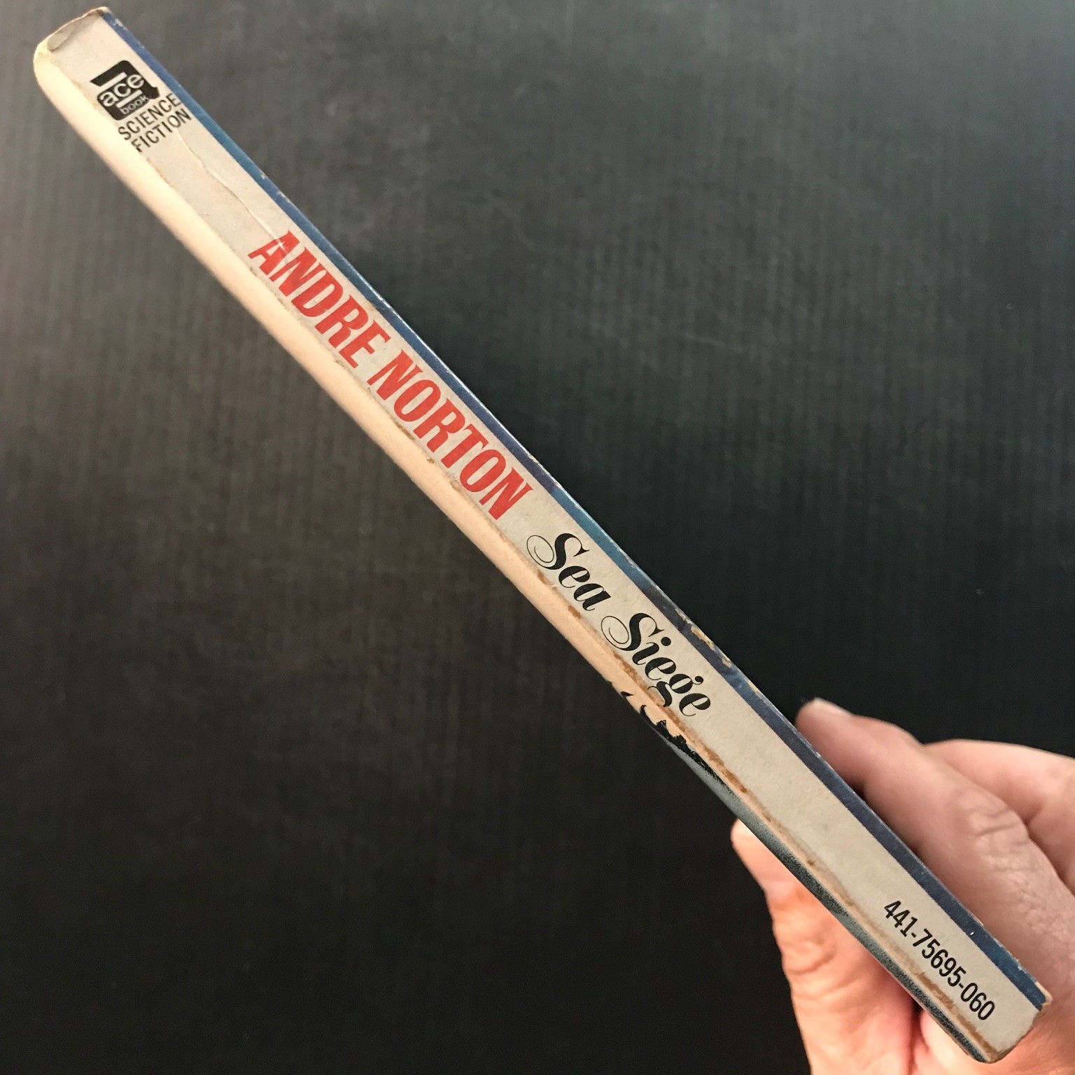 Sea Siege Andre Norton Ace Books 1971 Science Fiction Paperback