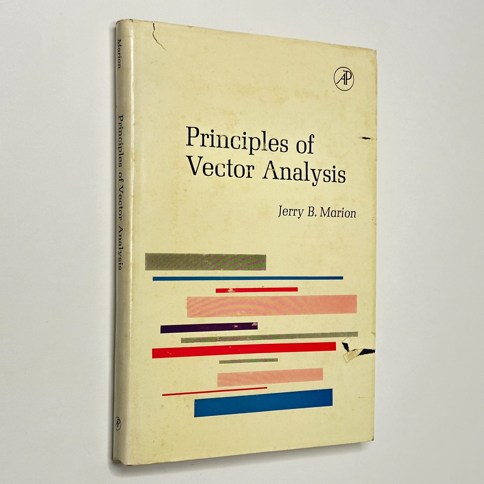 Mathematical Physics „Principles of Vector Analysis“ J. Marion (1965, Hardcover)