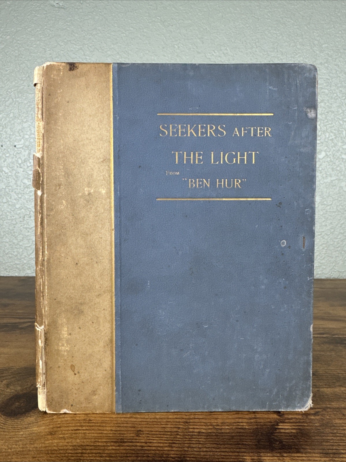 SEEKERS AFTER THE LIGHT FROM BEN HUR ETCHINGS BY F.M. 1887 1ST ED~DESSERT MAGI