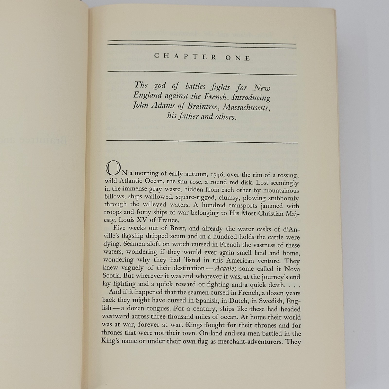 1950 John Adams and the American Revolution by Catherine Drinker Bowen book