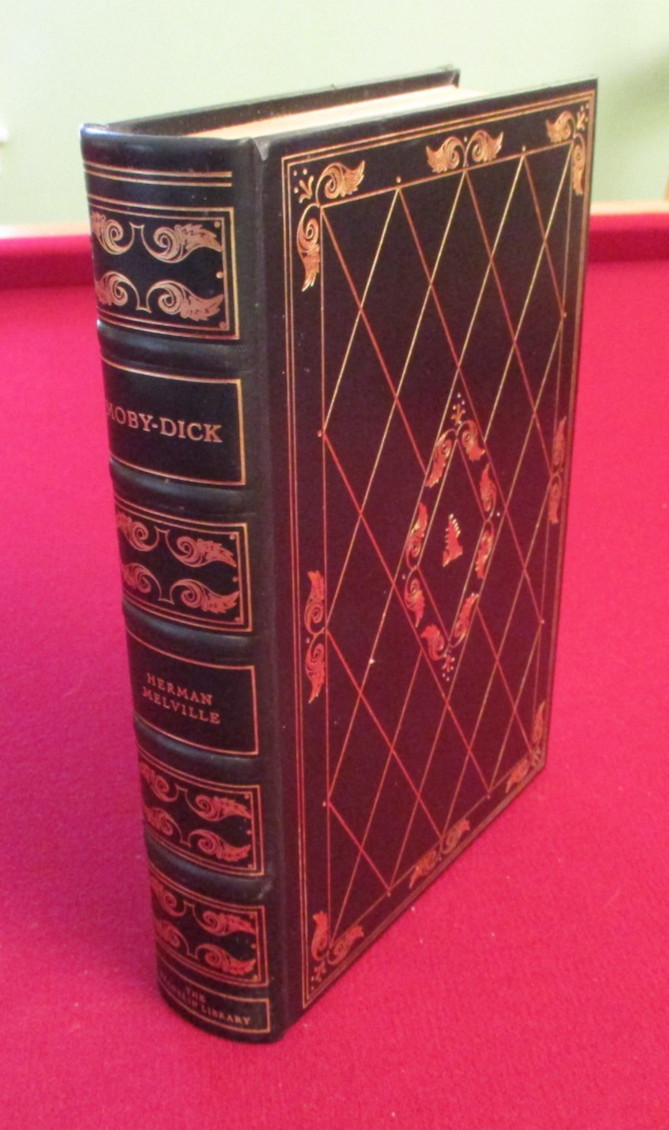 Moby Dick by Herman Melville (1974) The Franklin Library ~ Leather Bound Novel
