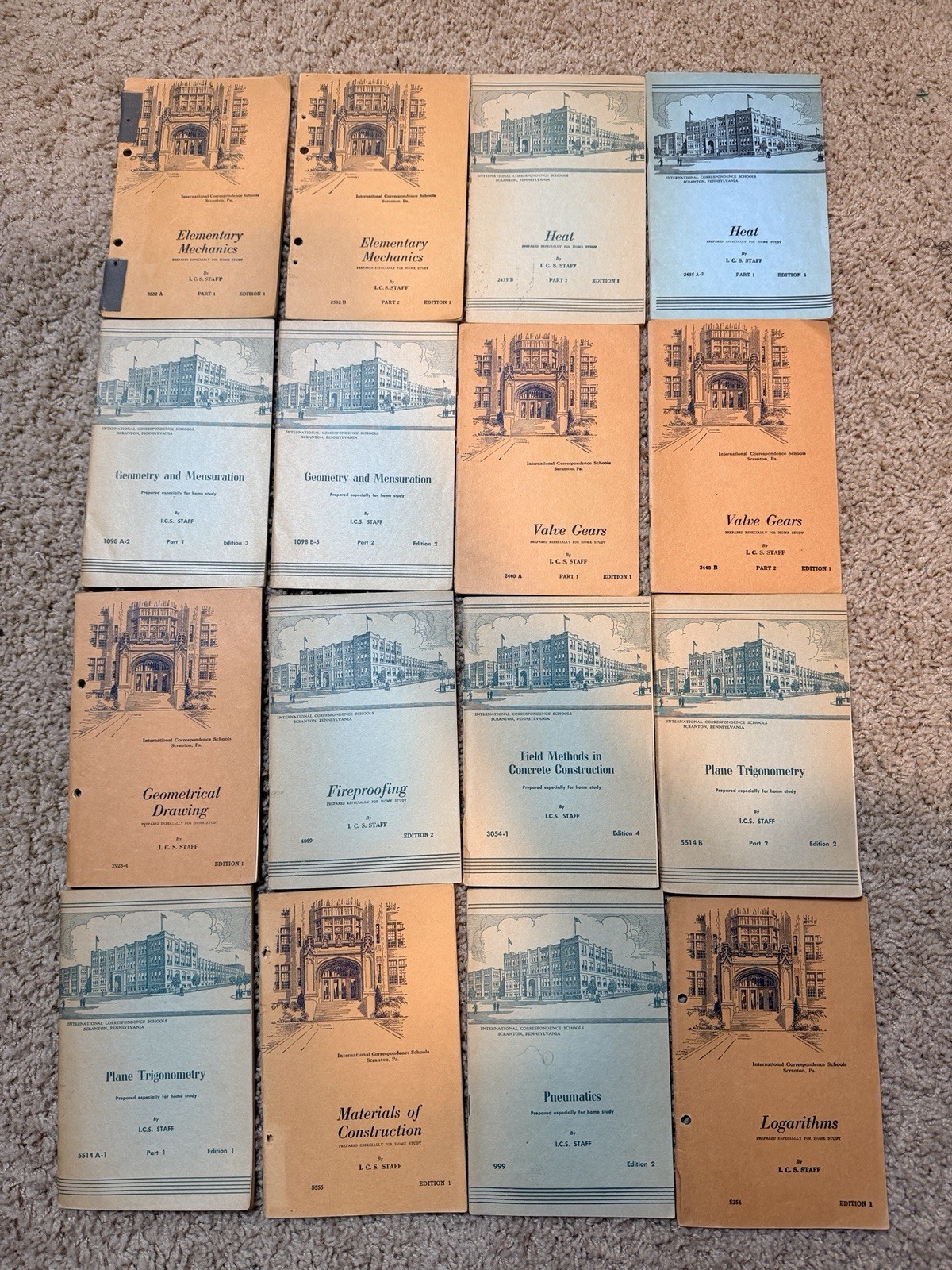 Vintage International Correspondence Schools ICS Engineering Booklets Lot of 43