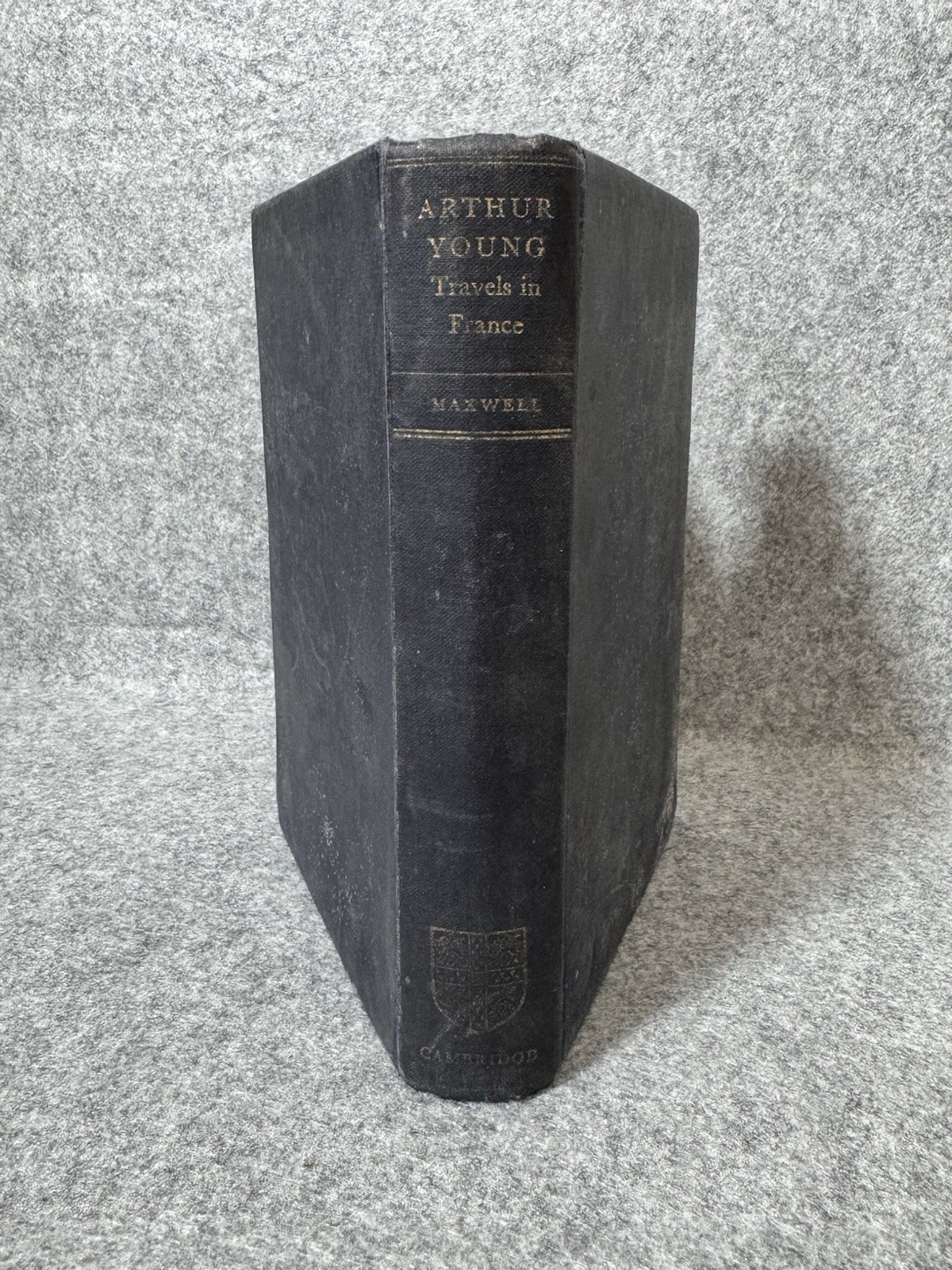 1950 Travels in France 1787-1789 Arthur Young HC Cambridge History