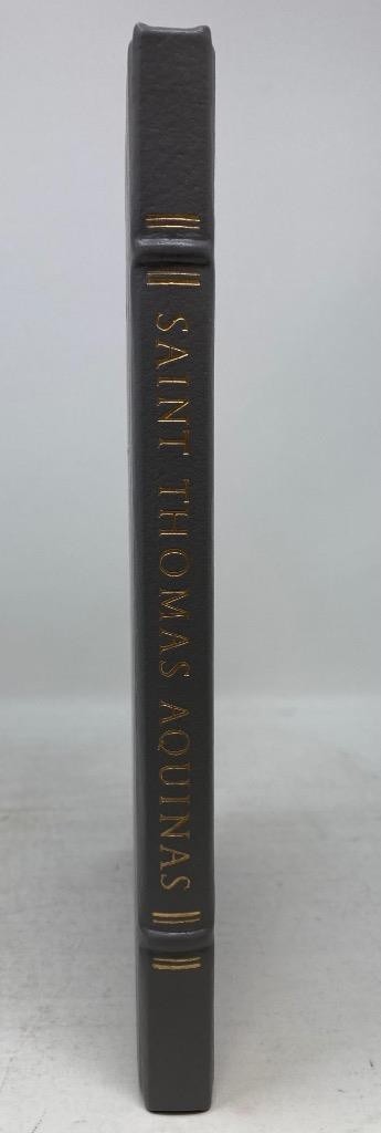 Saint Thomas Aquinas Selected Writings Easton Press Leather 1985
