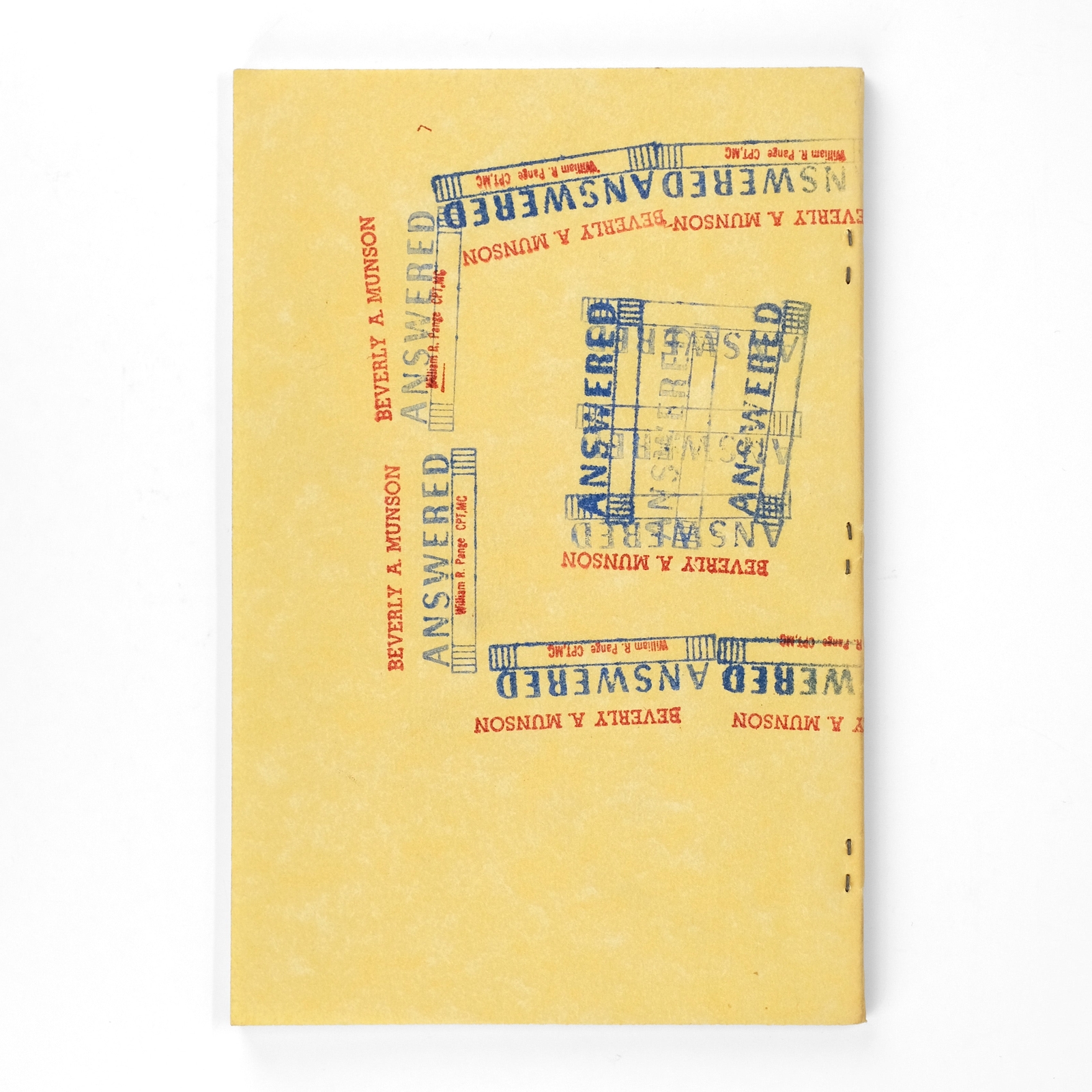 The Final E / Joyce Holland [Dave Morice] / Concrete Poetry 1978