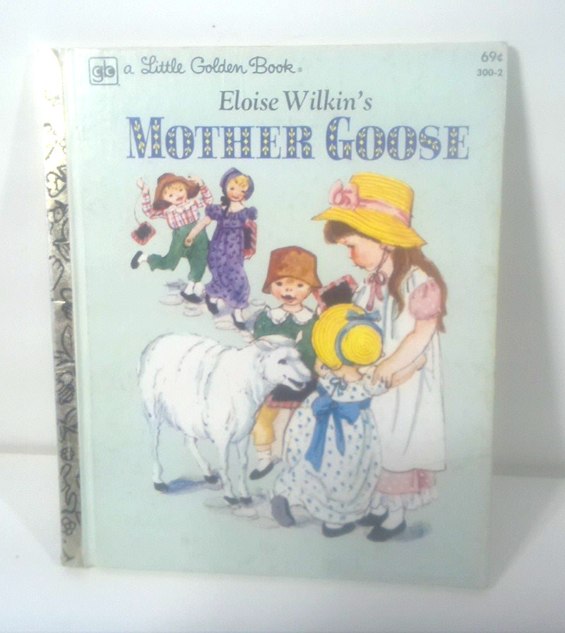 Little Golden Book Eloise Wilkin’s Mother Goose 1979 12th Printing Fairy Tales