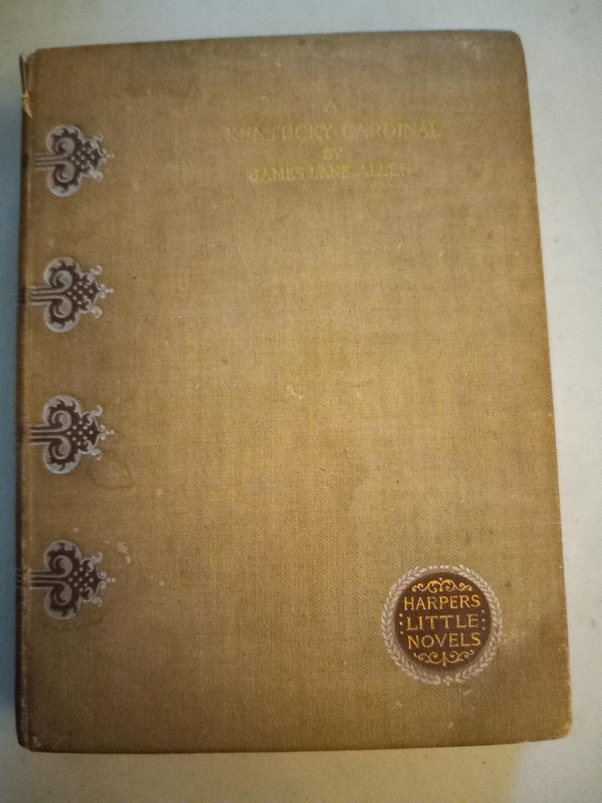 A Kentucky Cardinal by James Lane Allen, 1894 HC acceptable