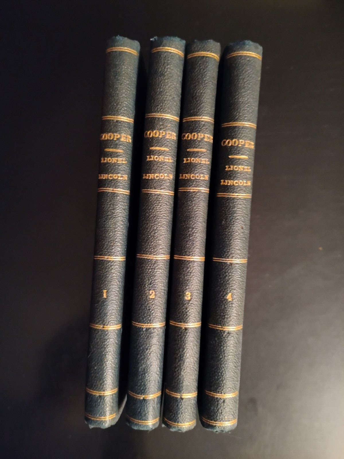 Legendes des Treize Republiques James Fennimore Cooper 4 Volumes 2nd Ed French
