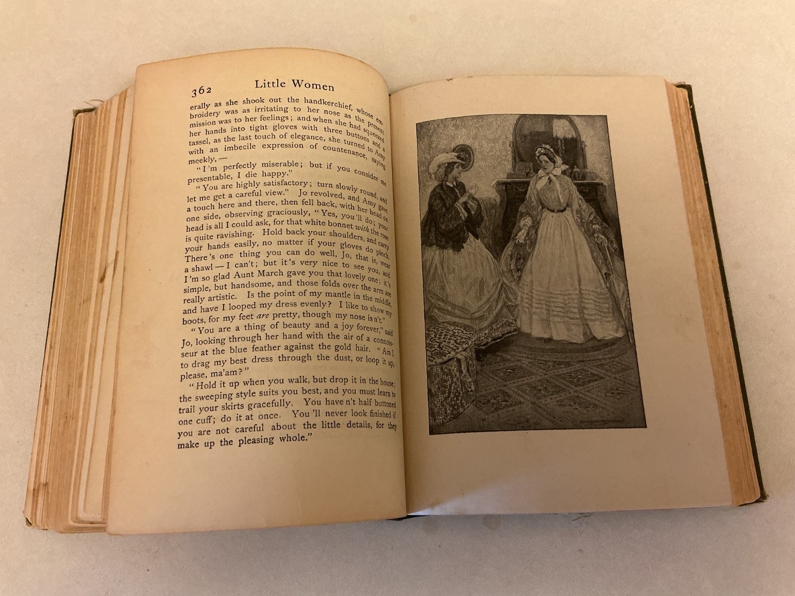 Vintage Little Women Book Alcott Boston 1920 Illustrated Stephens Little, Brown