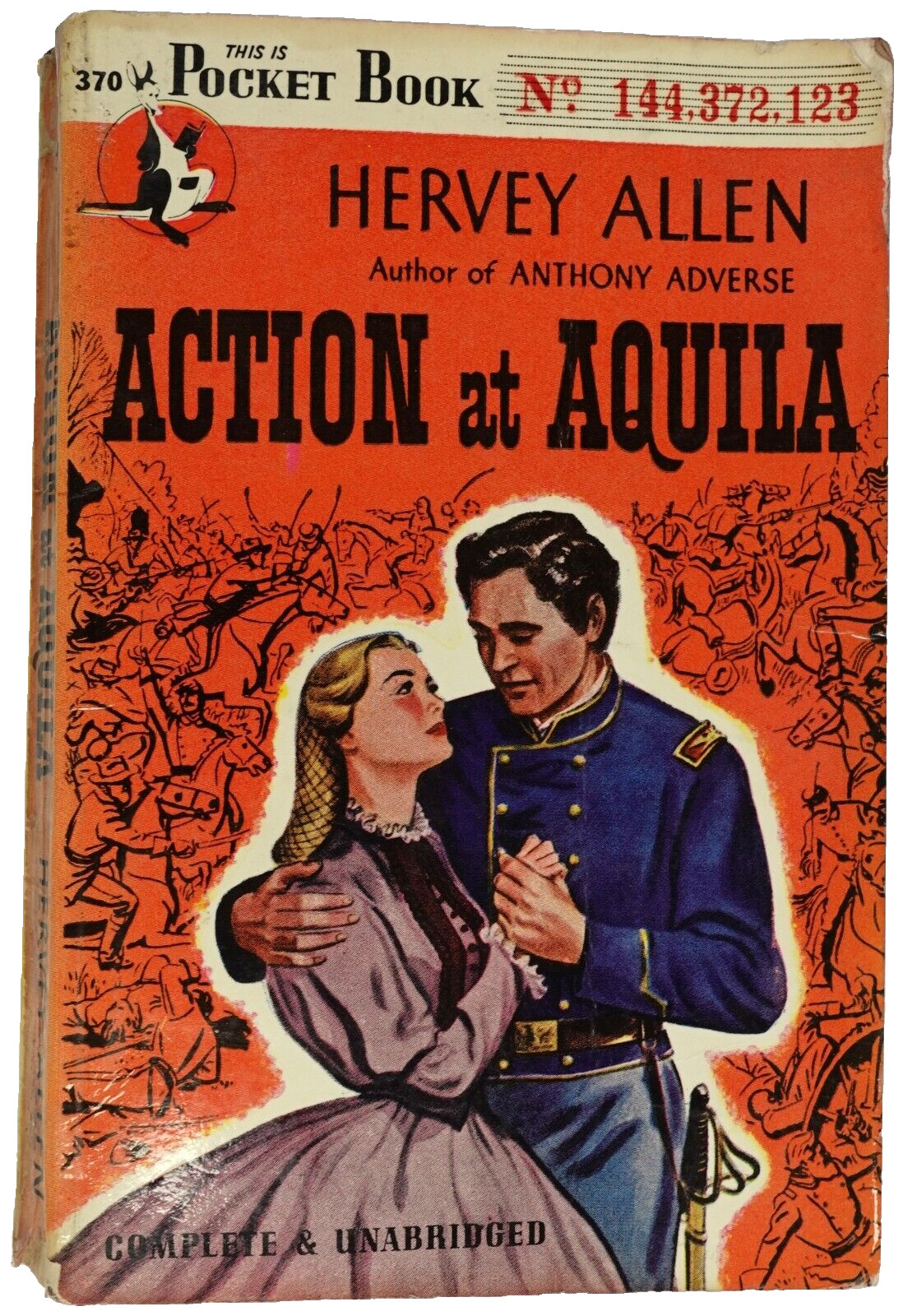 Action and Aquila by Hervey Allen #370 Paperback 1st Printing 1946