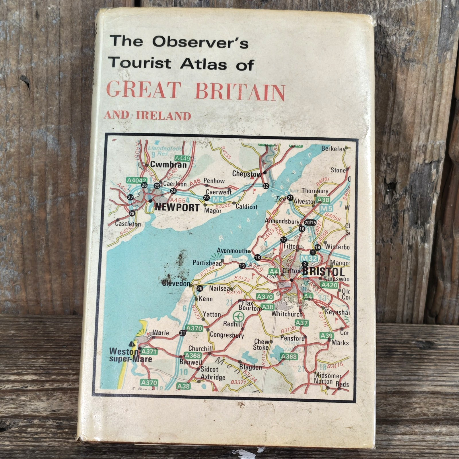 Observer’s Tourist Atlas of Great Britain & Ireland 1976 1st Ed Frederick Warne