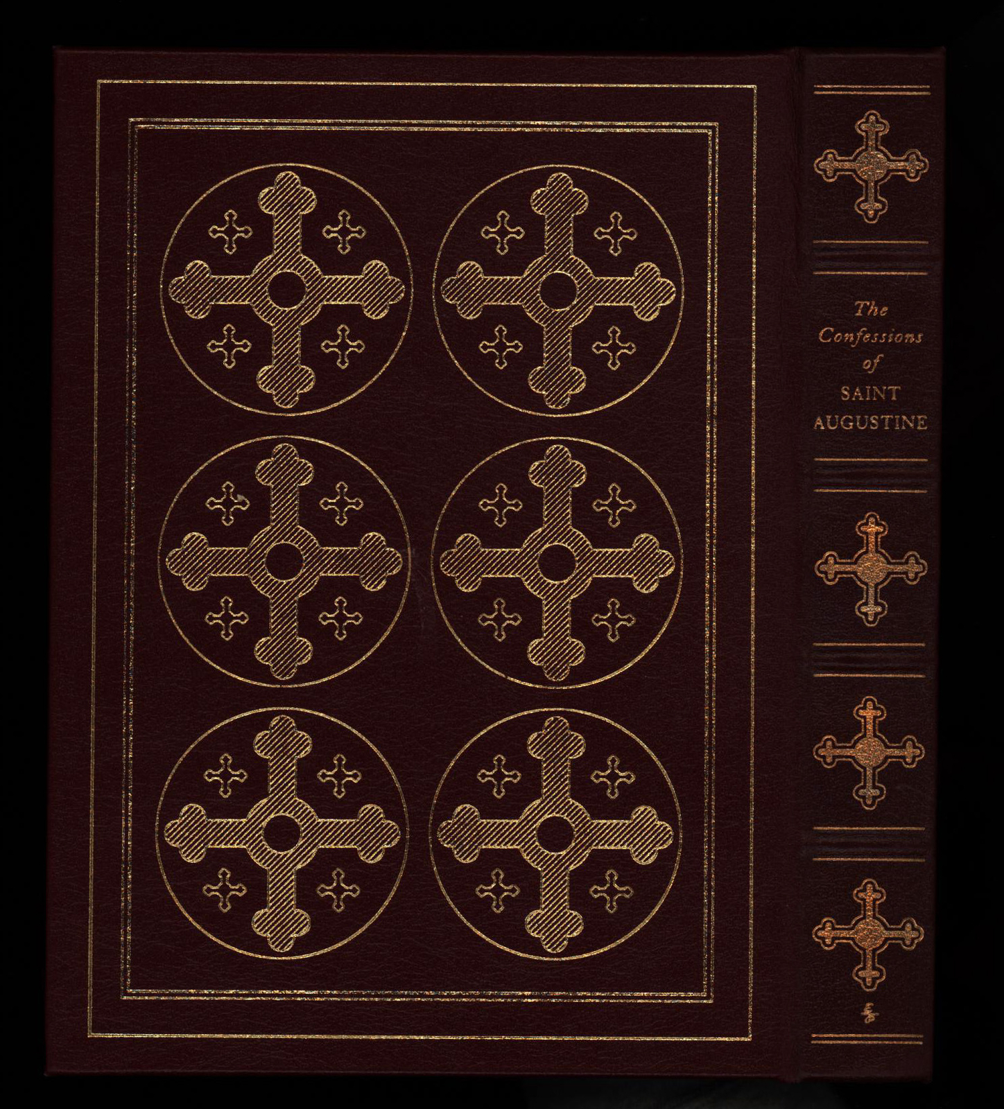 Unknown Author: The Confessions of Saint Augustine Fine Binding Unk Printing