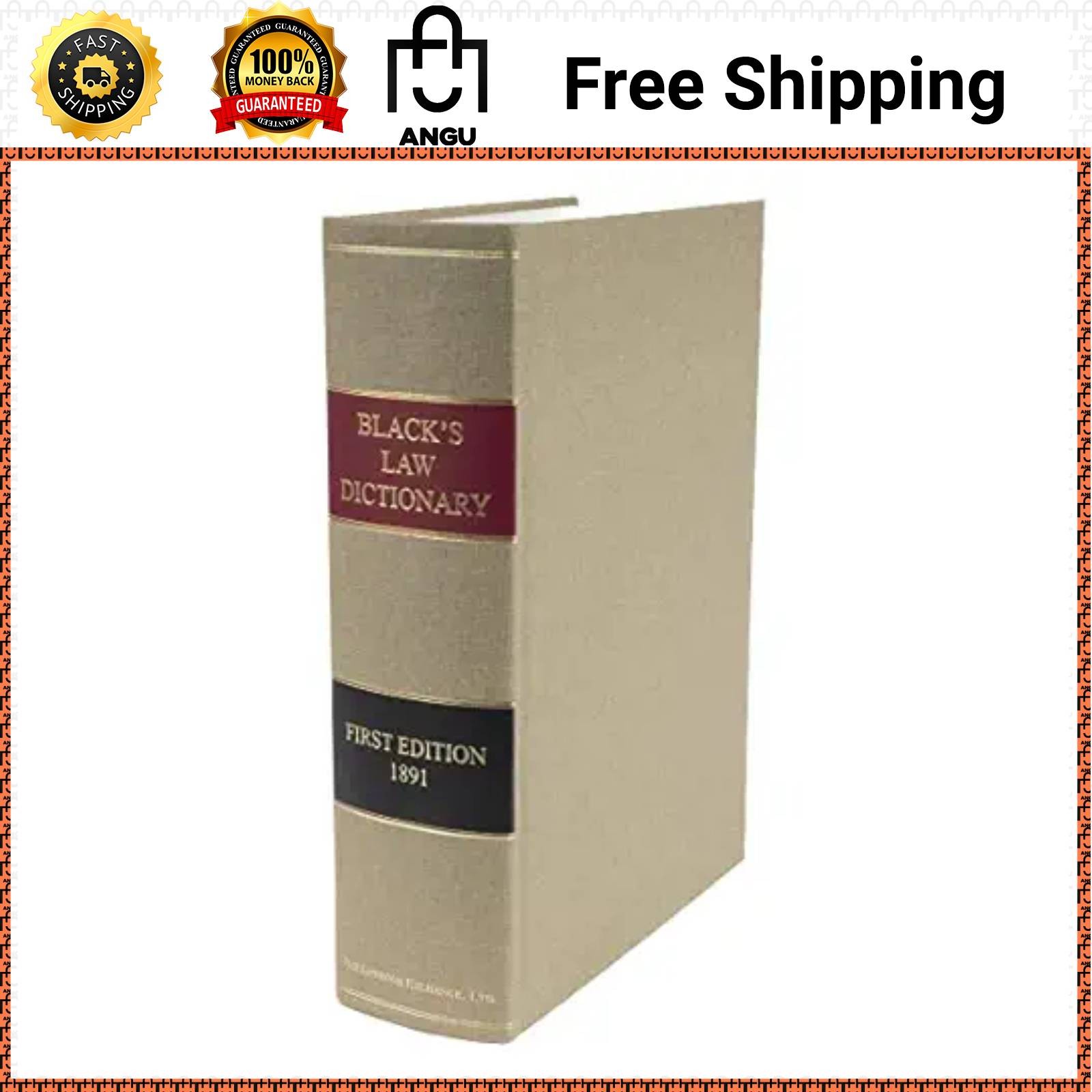 Black’s Law Dictionary 1st Edition American Law Dictionary