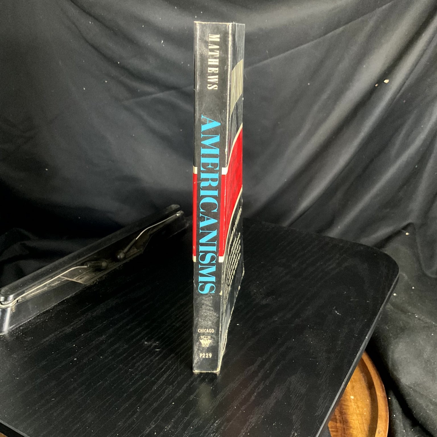 Americanisms Dictionary Mitford Mathews 1966 Phoenix Edition Linguistics