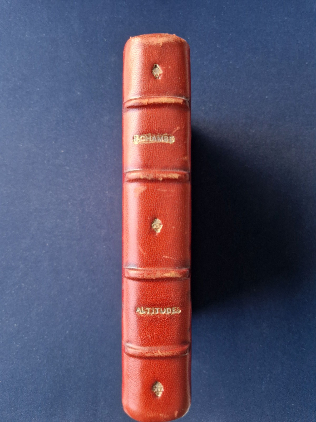 René Chambe ALTITUDES 1932 Signed Limited Ed 1/40 Half Leather Aviation French