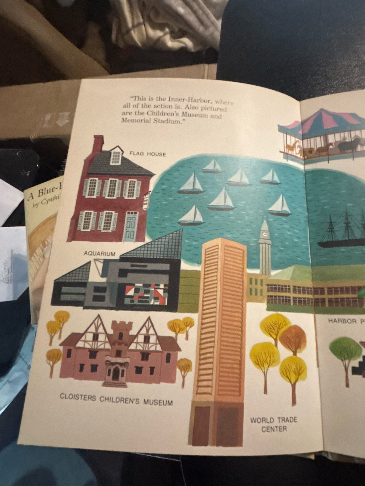 SCARCE SIGNED!!@. Michael Shows Off Baltimore by Art Seiden. VG+. 1st.