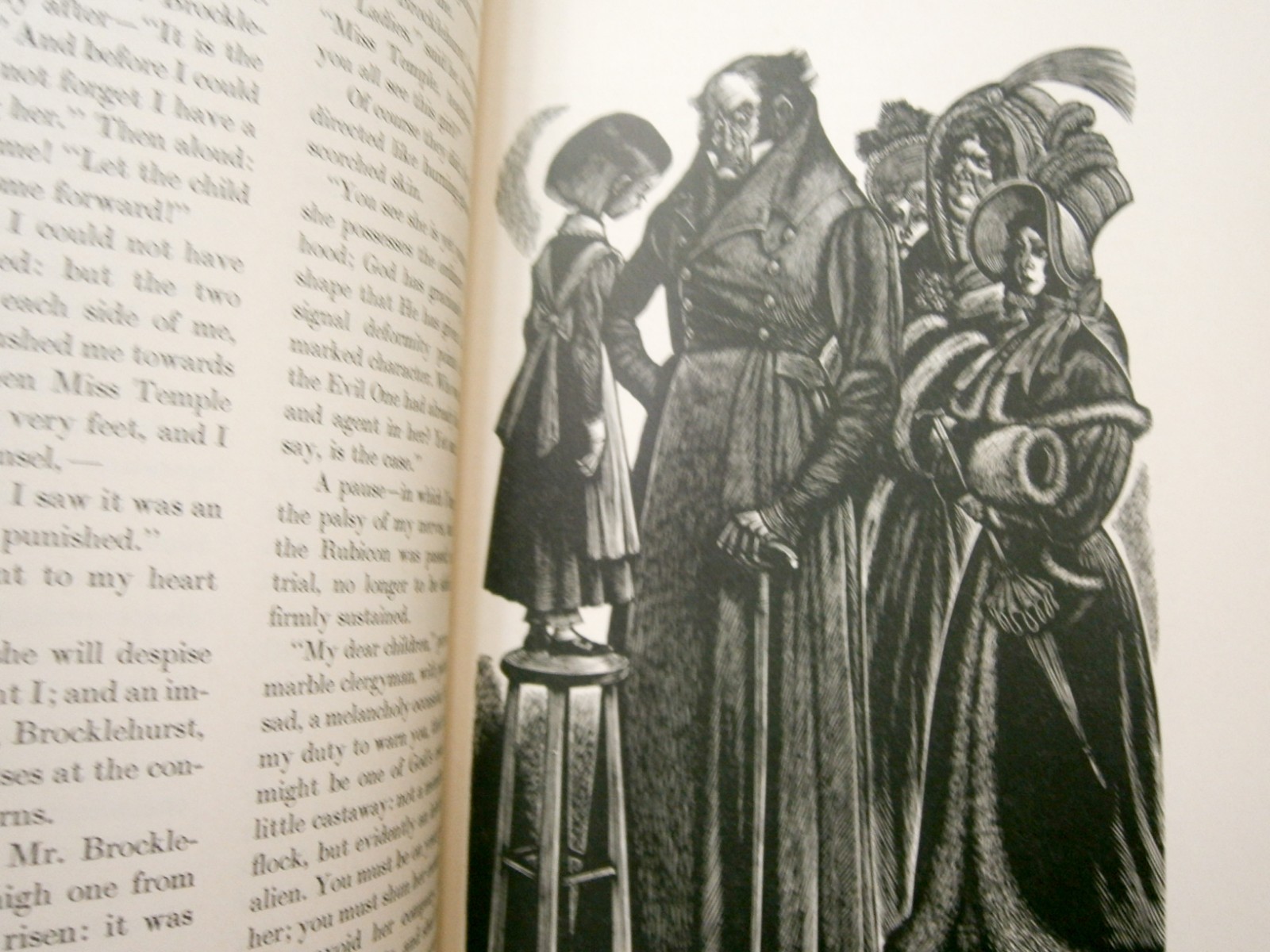 JANE EYRE Charlotte Bronte Fritz Eichenberg 1943 Wuthering Heights Emily Brontë