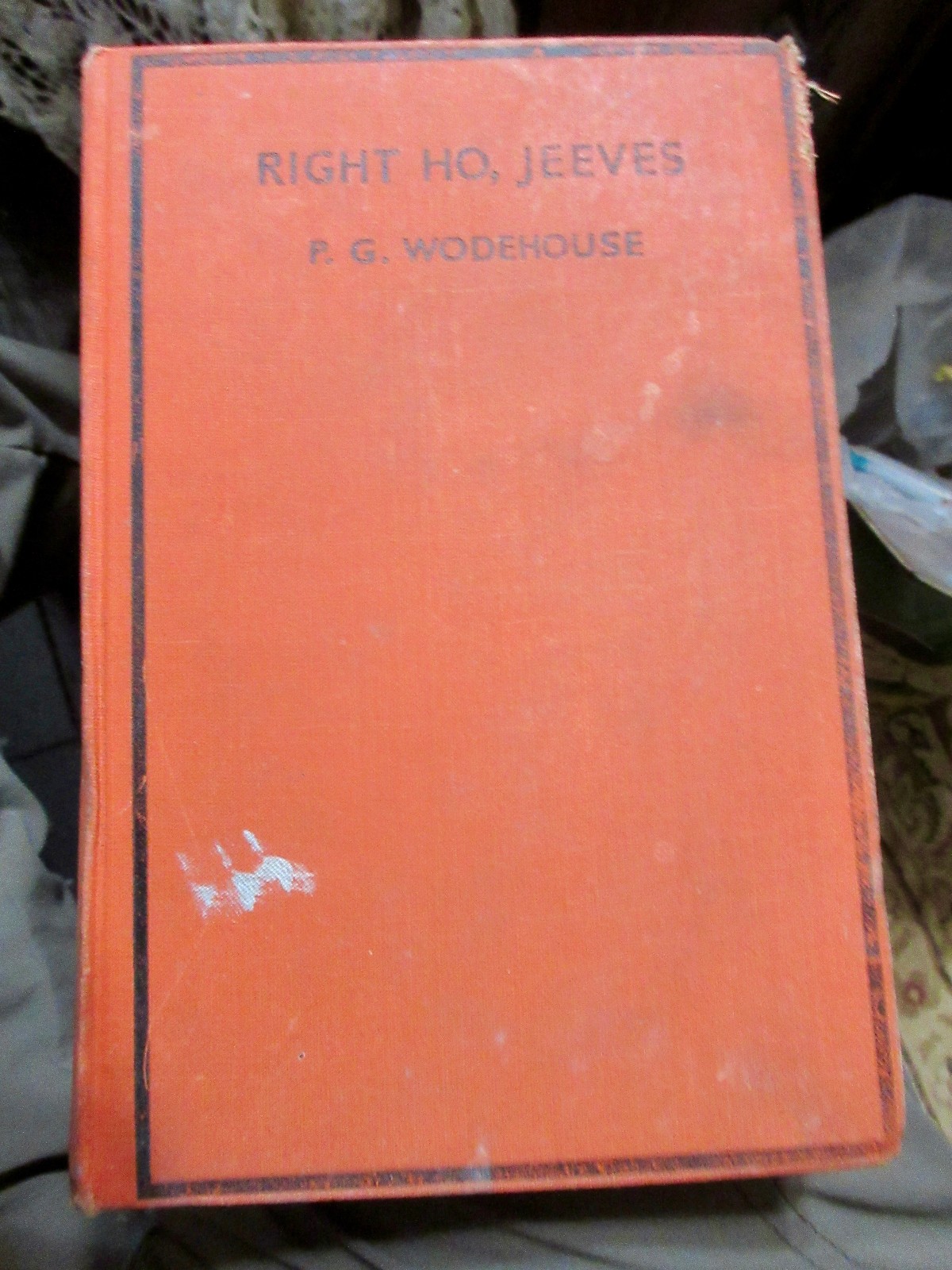 P.G Wodehouse Right Ho Jeeves second printing