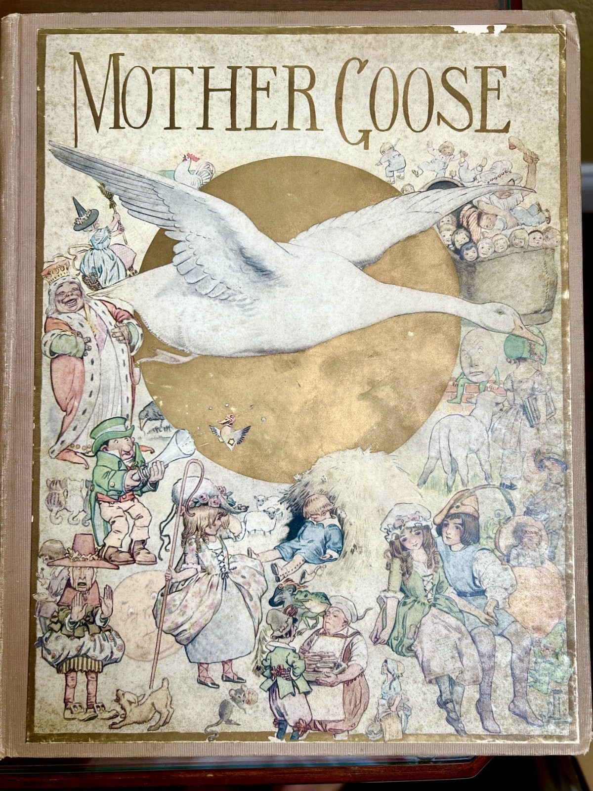 Vintage The Real Mother Goose – The Bobbs-Merrill Company – Copyright 1913