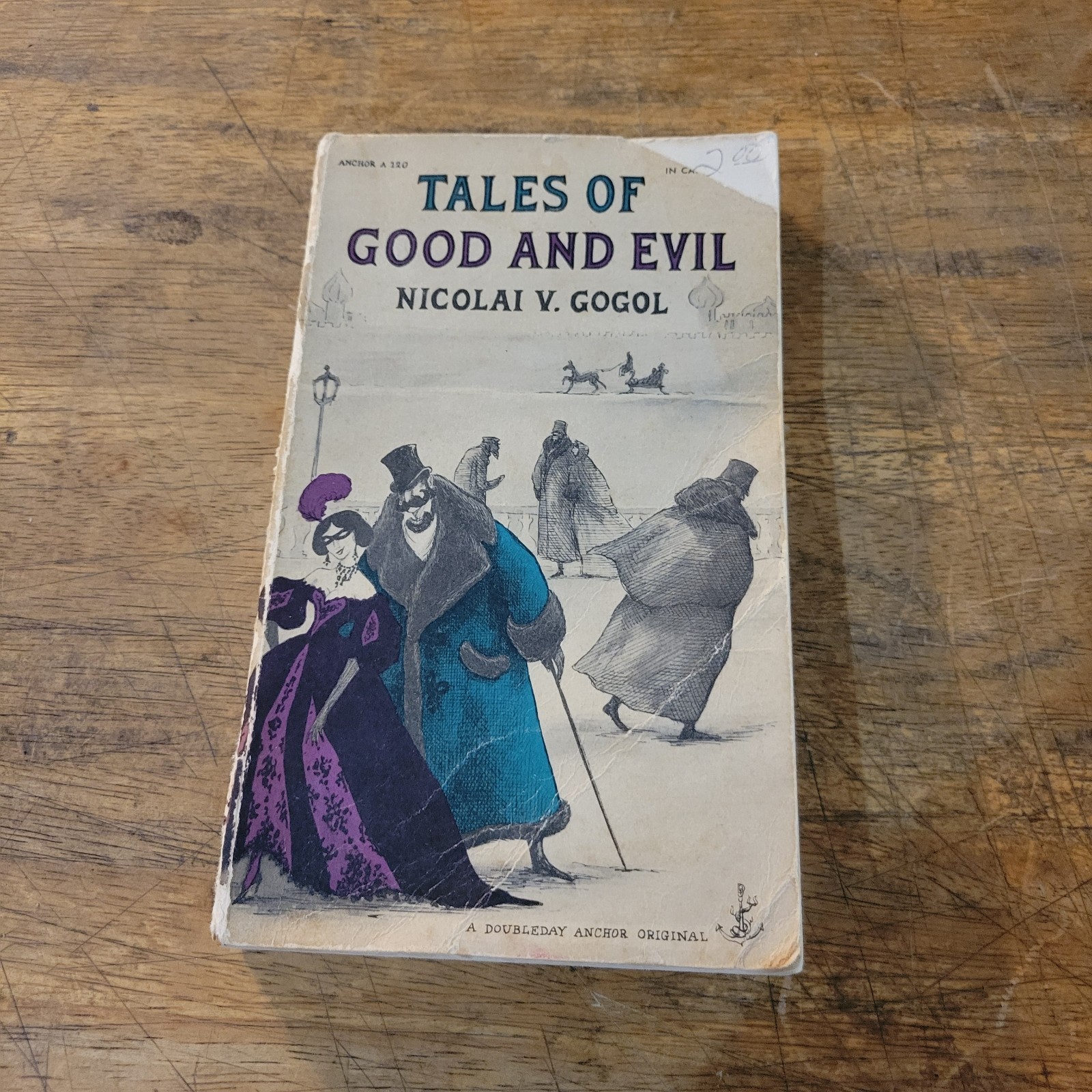 TALES OF GOOD & EVIL-GOGOL-Edward Gorey cover, 1957 Rare Doubleday PB