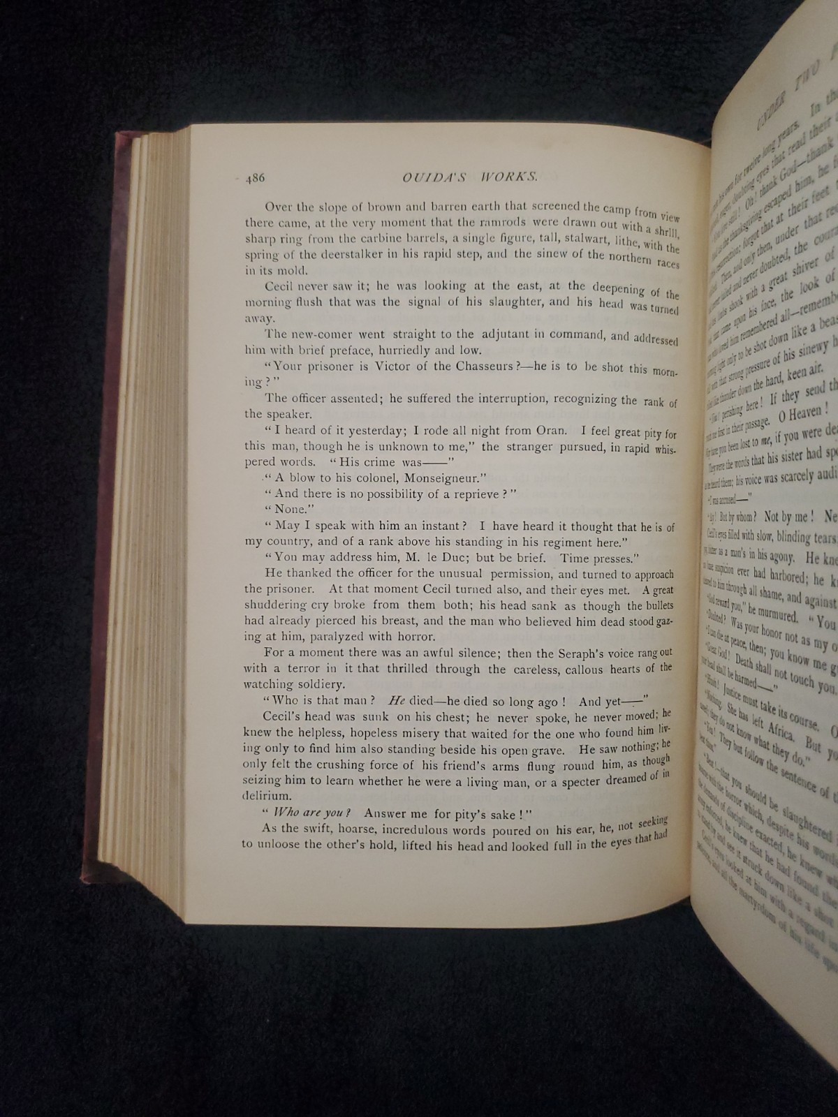 Under Two Flags, Granville De Vigne Ouida Volume 1 & 2