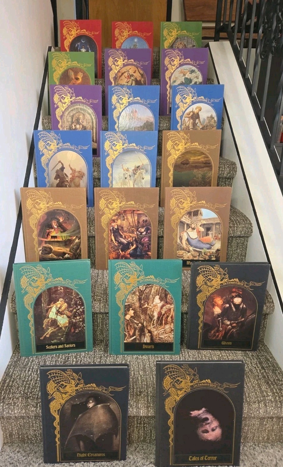 The Enchanted World Folklore Fantasy Time Life 20 Hardcover Book Set Series