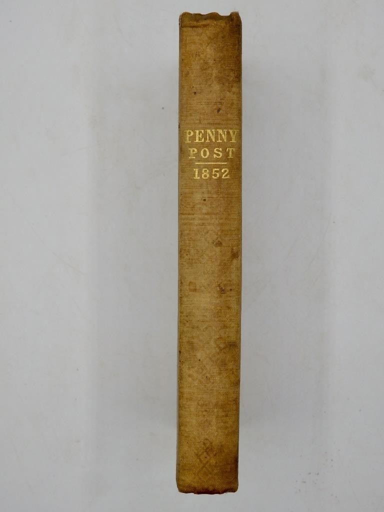 Antique 1852 THE PENNY POST Vol.2 John henry Parker – Monthly Magazine Book