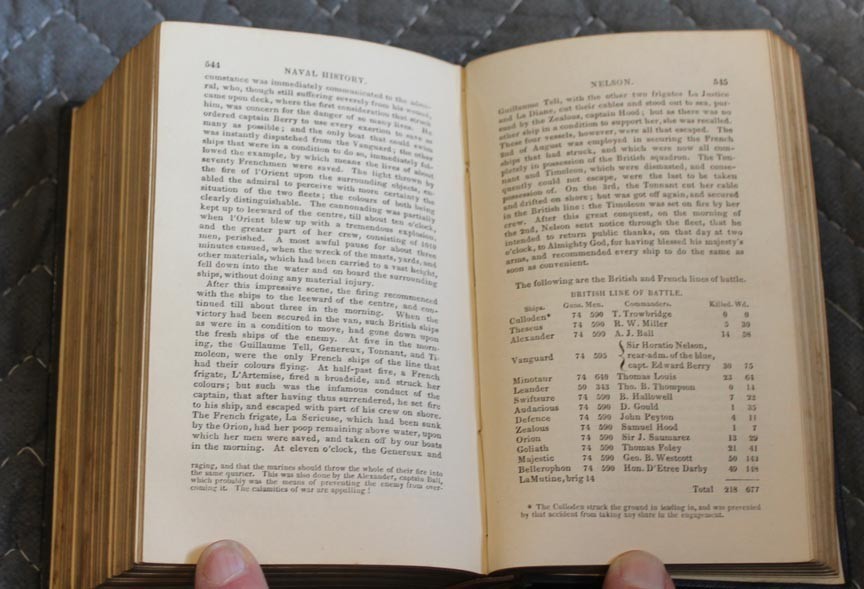 1840 Second Edition “British Naval Biography: From Howard to Codrington”