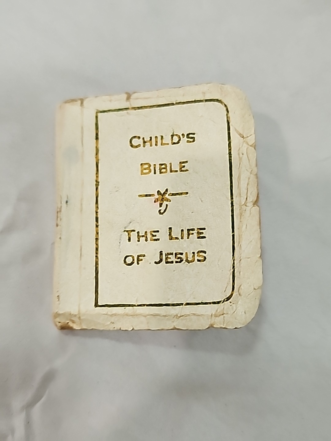1932 Vintage Miniature Child’s Bible the Life of Jesus G. C. Lipped USA