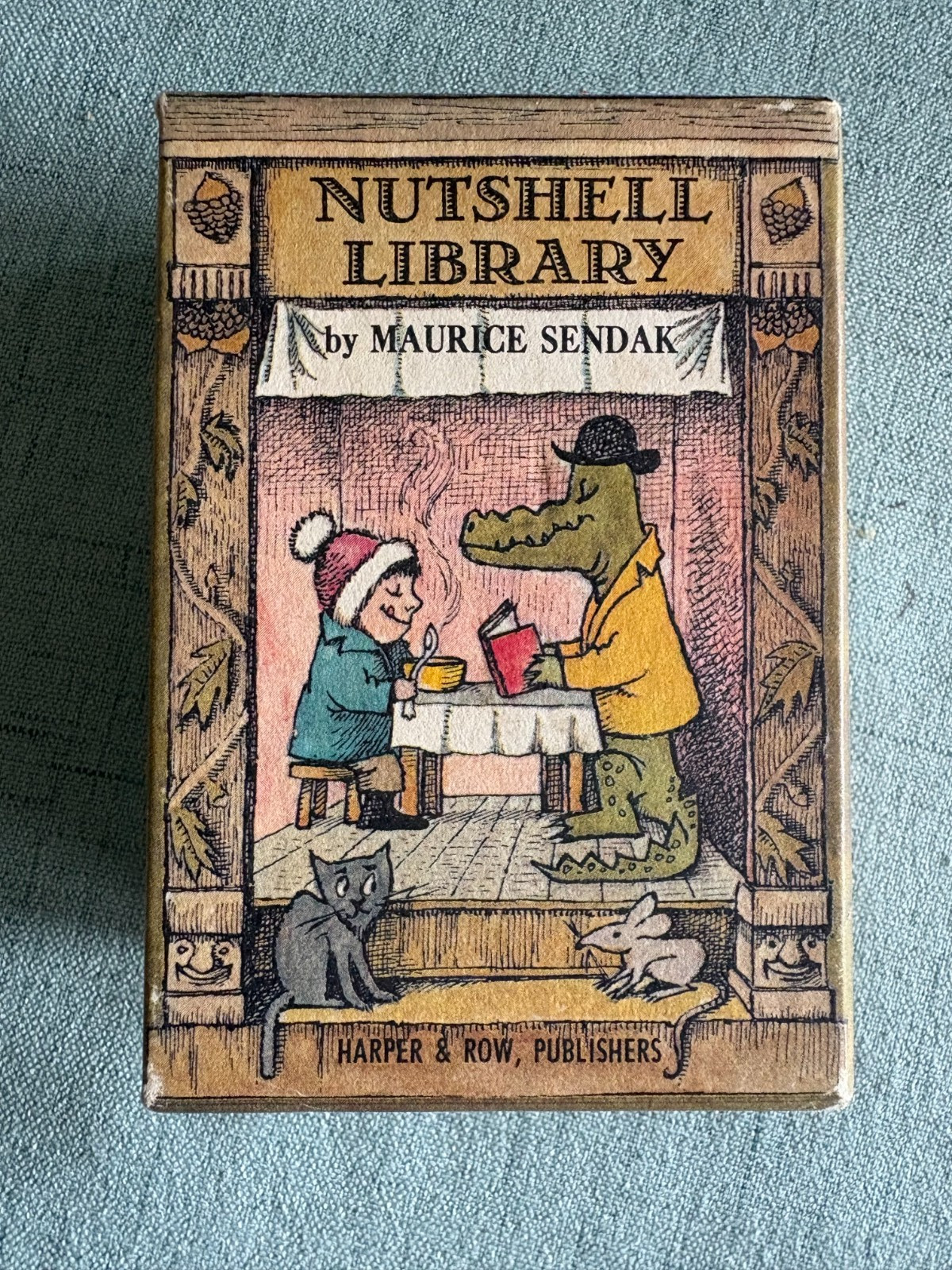 Maurice Sendak Nutshell Library- 1962 1st Edition Mini Box Set of 4 Books