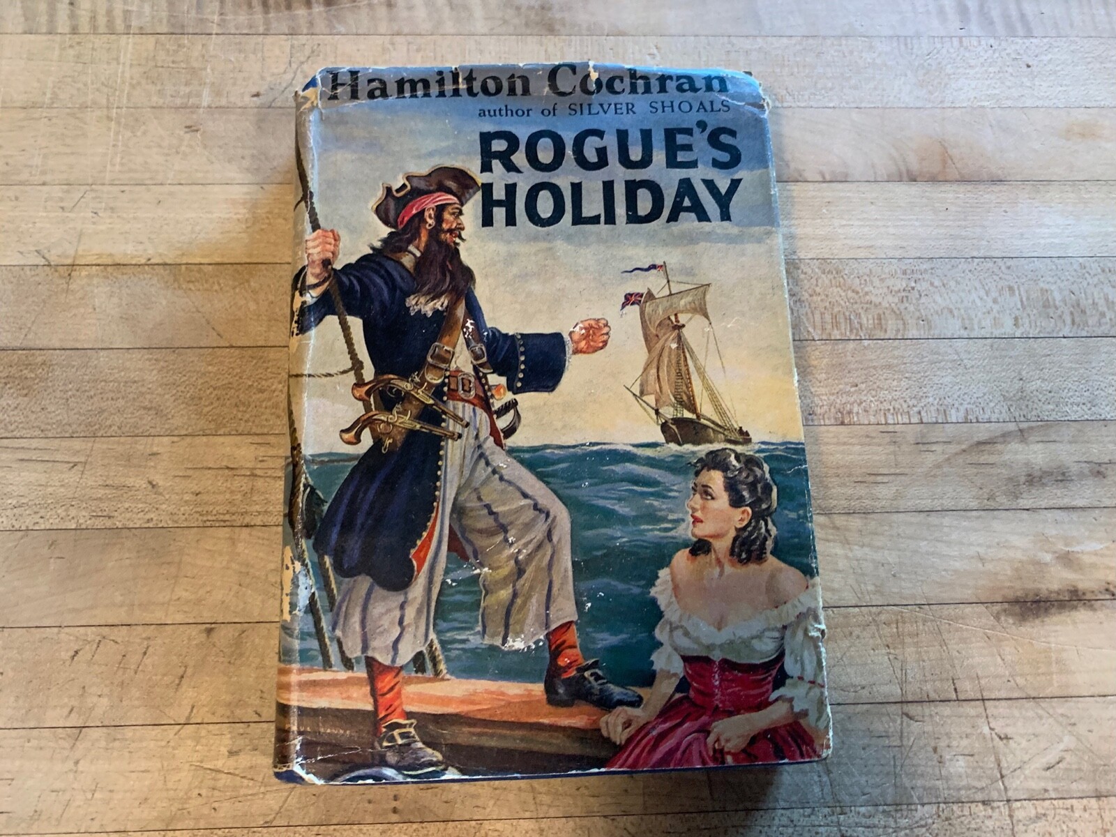 Rogue’s Holiday, Hamilton Cochran , 1947 First Edition HBDJ, Bobbs-Merrill Co.