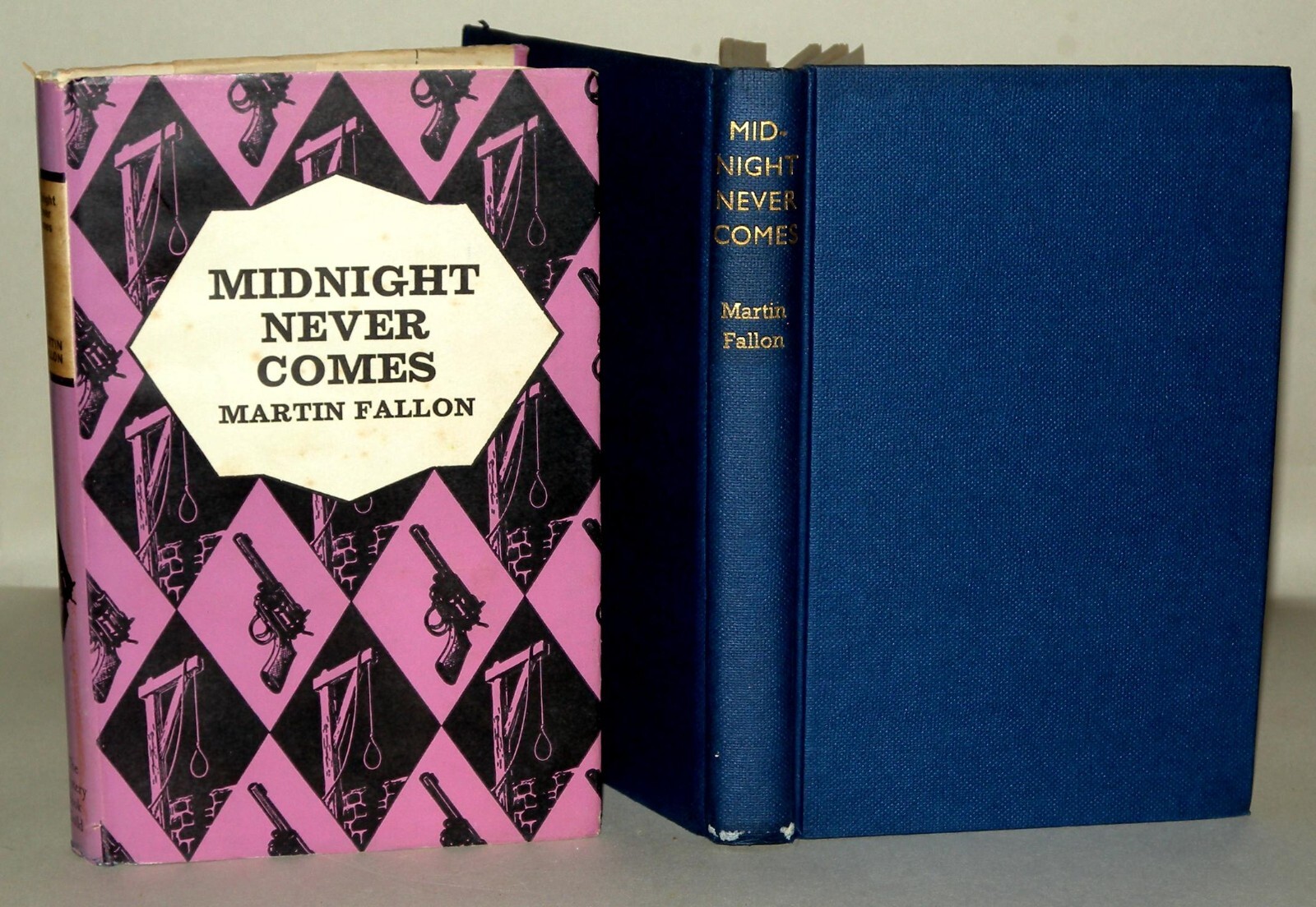 Midnight Never Comes 1968 Martin Fallon HB DJ Mystery Book Guild