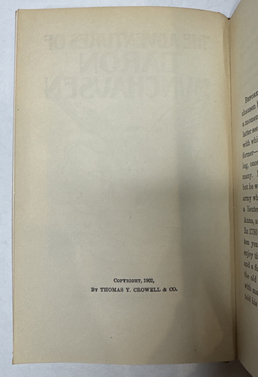 1902 The Surprising Adventures of Baron Munchausen J B Clark William Strang SA12