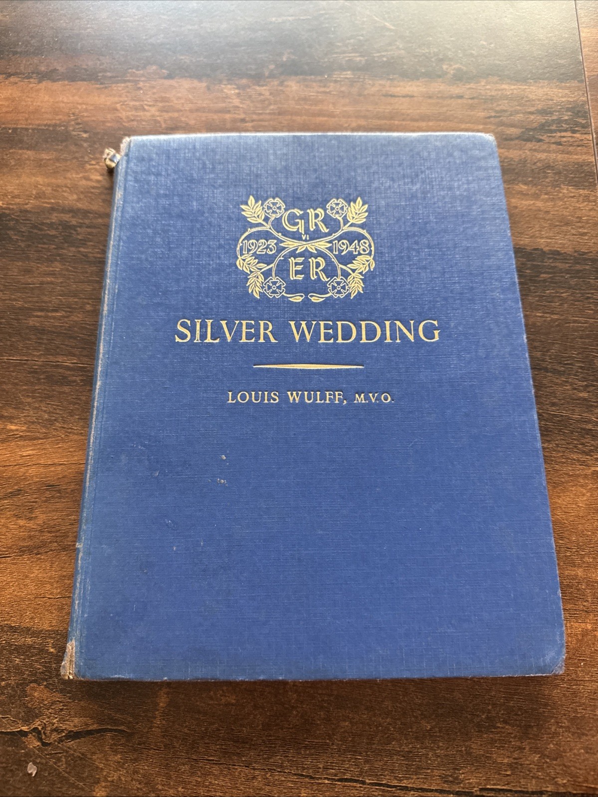 Silver Wedding 25 Royal Years 1948 Louis WULFF RARE Royal Family Royalty BX22