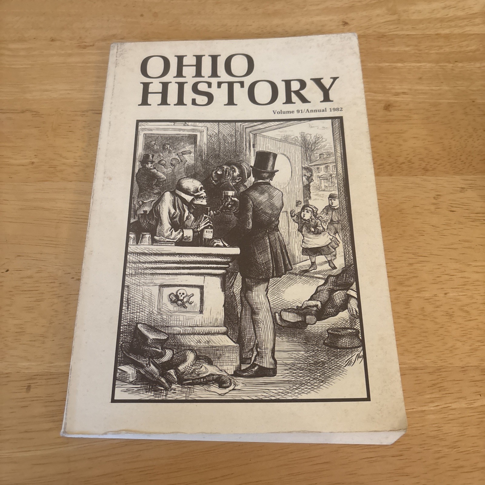Ohio Historical Society Ohio History Vol 91/ Annual 1982
